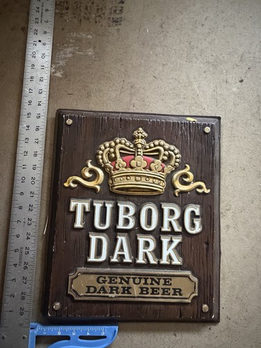 Vintage tuborg dark beer - dark,