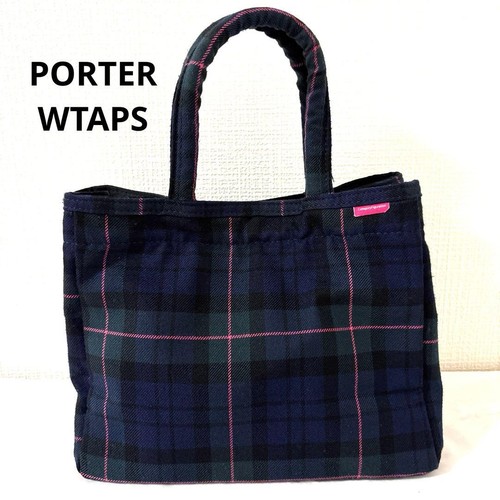 Rare porter wtaps check tote - porter,