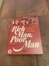 Rich Man Poor Man Book One Chapters 1-12 DVD Boxset TV Series 3 Discs Set NEW