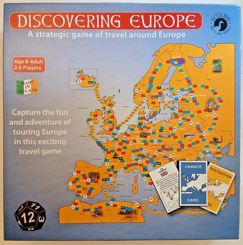 Discovering europe board - europe, game