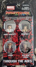 Marvel Wolverine Through The Ages Minimates X-Men Logan Figures Collectable