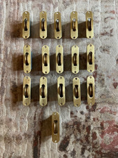 Retro Victorian Style Brass Metal Sash window Pulley Wheels x 16