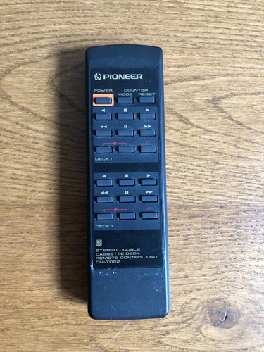 Pioneer t022 remote control - pioneer, cu-t022