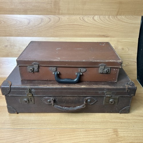 Vintage brown hard shell - 2,