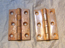 Butt Hinges Hing Baldwin 3"Cast Iron Vintage ref 608 (FREE UK POSTAGE)
