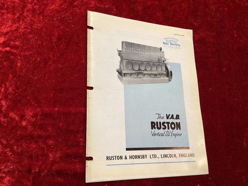 Ruston hornsby ltd a b - ruston, v.a.b