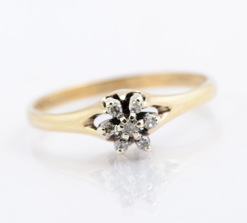 Vintage 9ct gold - gold, &