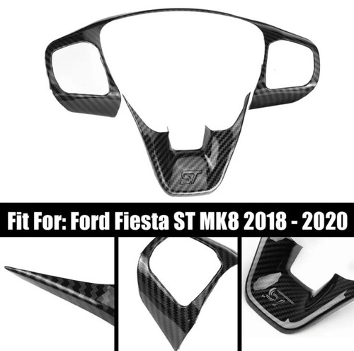 Carbon fibre effect steering - carbon,