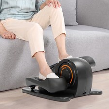 Under Desk Elliptical Machine Compact Electric Leg Foot Pedal Exerciser Trainer