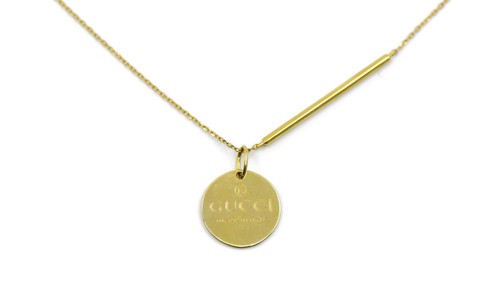 Gucci 14k yellow gold necklace - gucci,