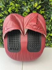 Sirius Double Sided back and foot massage cushion Vibrating Cushion Red WORKING