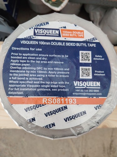 Visqueen 100mm double - ,