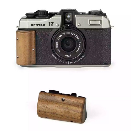Handcrafted wooden camera - , grip