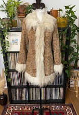 Joe Browns Beige Tapestry Afghan Coat 