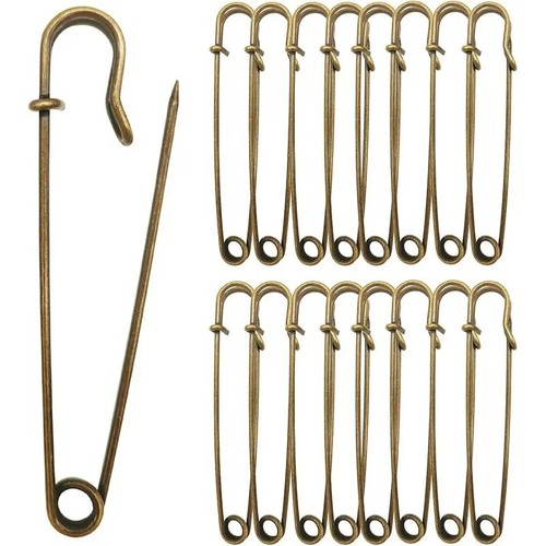 10x safety pins extra - pins,