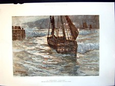Antique Old Print Nelson