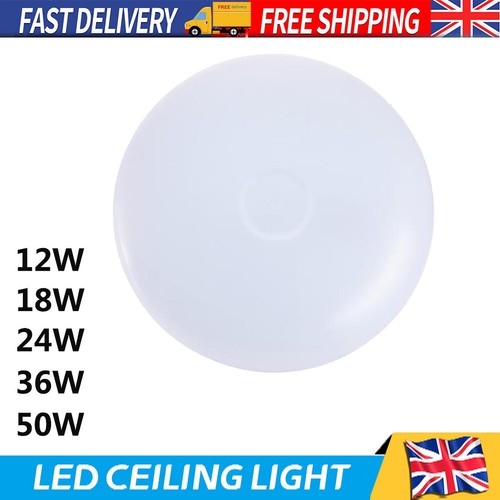 Bright round led ceiling - round,