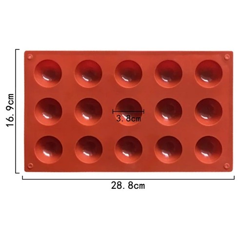 Semi sphere silicone mold for - sphere,