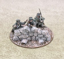 28mm WW2 GERMAN MG TEAM Well Painted Bolt Action Warlord Games 33713