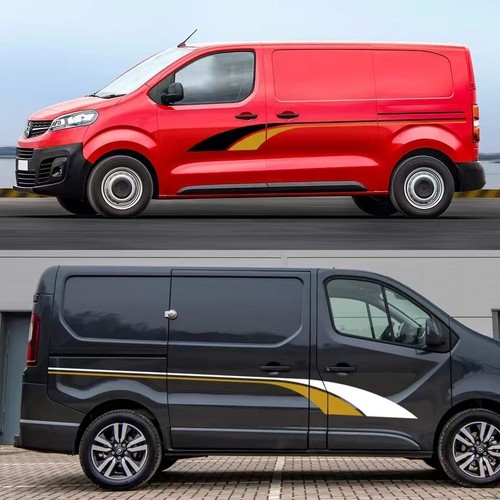 2pcs graphic side stripe - graphic, car