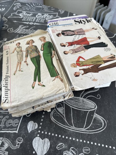 Vintage sewing patterns style - sewing,