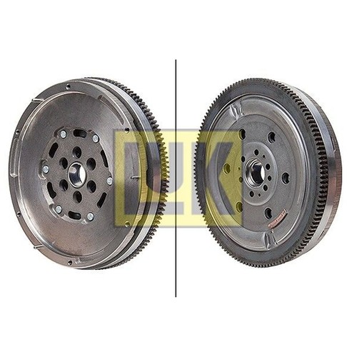 Dual mass flywheel - dual, for