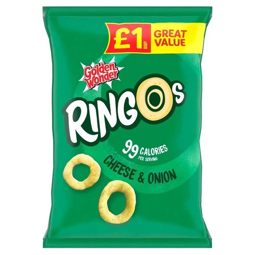 Golden wonder ringos cheese - ringos,