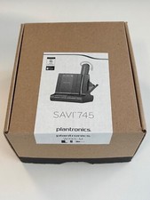 Plantronics Savi W745-M DECT Wireless Headset for Phone, PC & Mobile 3-in-1