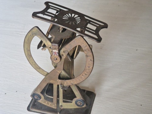 Vintage brass tin letter - vintage,