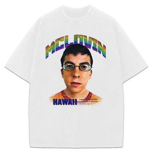 Mclovin shirt superbad movie - t,