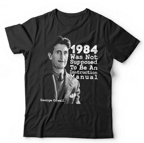 1984 george orwell tshirt - 1984,