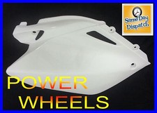 JNK001 CRF WHITE REAR SIDE PANEL SCOOP 250CC  DIRT PIT BIKE FAIRINGS