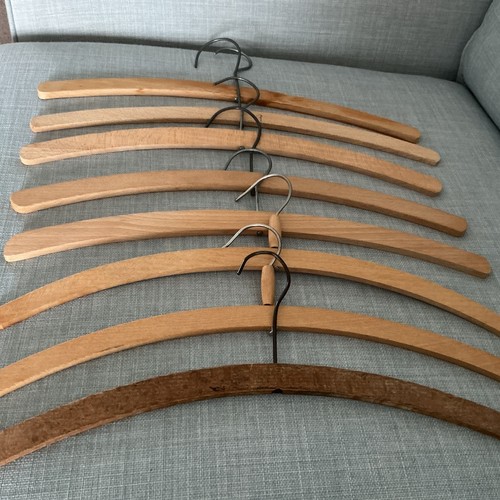 Eight vintage wooden curved - eight,