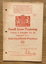WWII ERA SMALL ARMS TRAINING