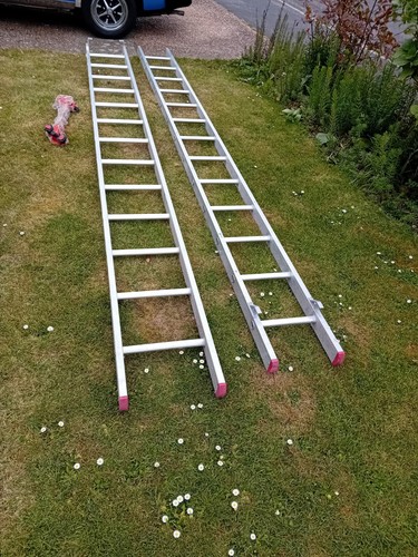 Piece aluminium ladder 8m - piece,