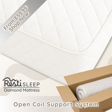 Diamond Boxed Mattress: Double