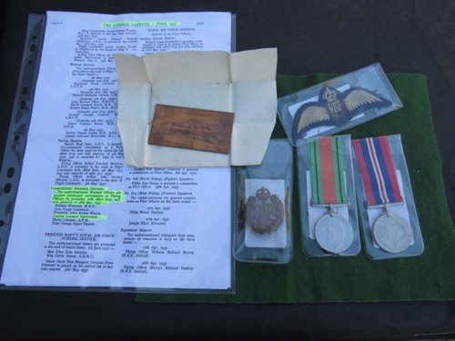 Medals papers to - 2, &
