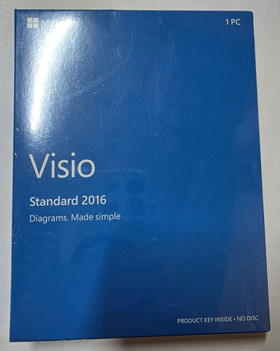 Microsoft visio 2016 standard - microsoft,