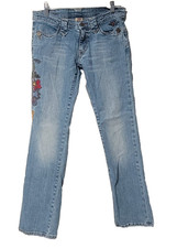 Embellished rose jeans - jeans, boho