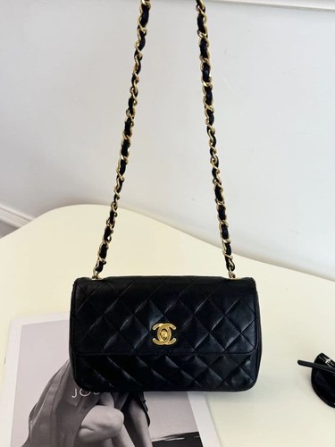 Chanel lambskin turn lock - lambskin,