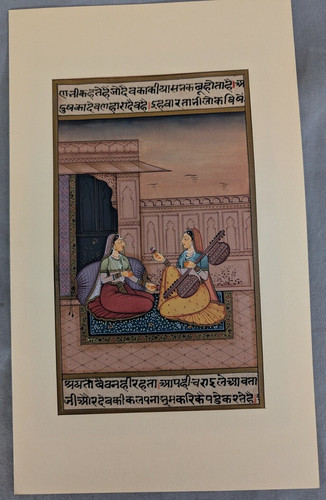 Mughal hand painted - mughal,