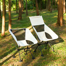 Foldable Camping Chair w/ Carry Bag Ultra Lightweight Outdoor Chairs Portable UK