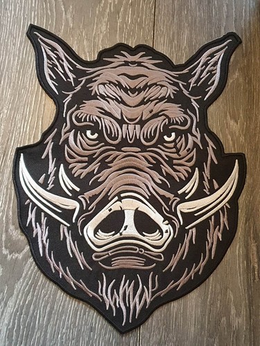 Large hog head - large, on
