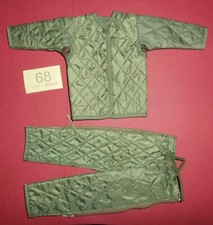 1/6 scale British Army cold weather Jacket / Trouser liners for 12"action figure