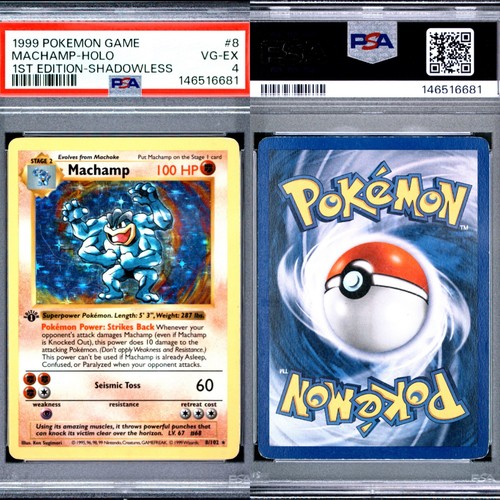 Psa ex 1st - 4, vg-ex