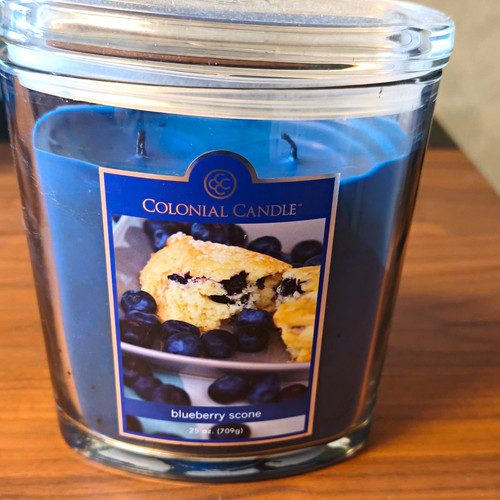 Colonial candle blueberry - candle,