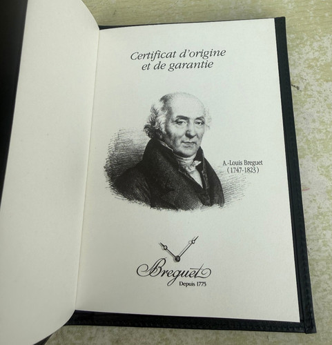 Breguet depuis 1775 - 1775, stamped