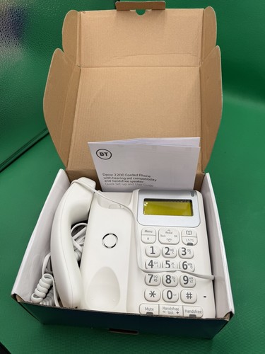 Decor 2200 white corded - bt,