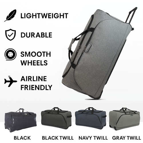 Bordlite wheeled holdall - wheeled, extra