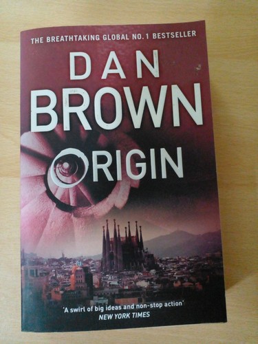 Origin dan brown book - dan,